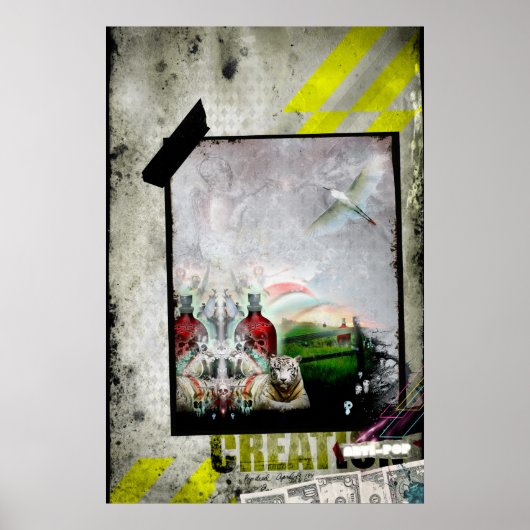 creatie van antipop poster (Voorkant)