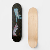 Creatie van Cyber-Adam Persoonlijk Skateboard (Voorkant)