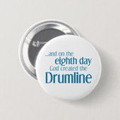 Creatie van de Drumline Ronde Button 5,7 Cm (Voorkant /achterkant)
