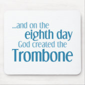 Creatie van de Trombone Muismat (Voorkant)