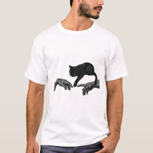 Creatie van kat geborduurd grafisch PNG - Modern A T-shirt