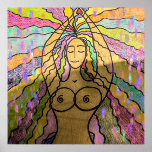 Creatie van moderne kunst poster (Voorkant)