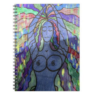 Creatieblauw Notitieboek