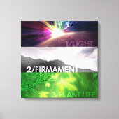 Creatiedagen 1-3 Canvas afdrukken 18 x 18 inch (Voorkant)