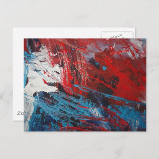 Creatief Abstract Art Decor Briefkaart (Voorkant / Achterkant)