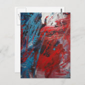 Creatief Abstract Art Decor Briefkaart (Voorkant / Achterkant)