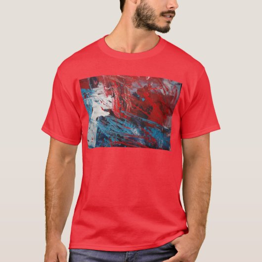 Creatief Abstract Art Decor T-shirt (Voorkant)