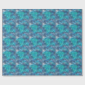 Creatief abstract blauw achtergrondontwerp. cadeaupapier (Vlak)