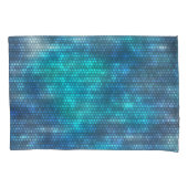 Creatief abstract blauw achtergrondontwerp. kussensloop (Voorkant)