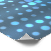 Creatief abstract blauw achtergrondontwerp. poster (Hoek)