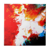 Creatief Abstract kunstwerk Tegeltje (Voorkant)