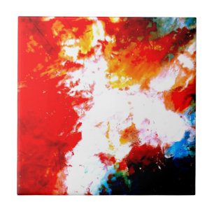 Creatief Abstract kunstwerk Tegeltje