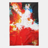 Creatief Abstract kunstwerk Theedoek (Verticaal)