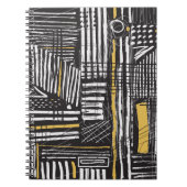 Creatief abstract naadloos patroon: artistiek ontw notitieboek (Voorkant)