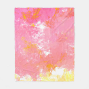Creatief abstract schilderij. Achtergrond met kuns Fleece Deken
