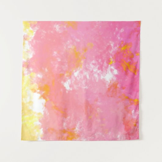 Creatief abstract schilderij. Achtergrond met kuns Wandkleed (Voorkant (horizontaal))