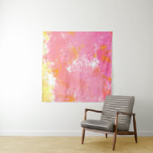 Creatief abstract schilderij. Achtergrond met kuns Wandkleed (In Situ (horizontaal))