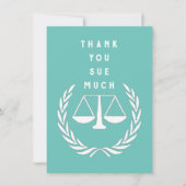 Creatief Advocaat Bedankkaart (Voorkant)