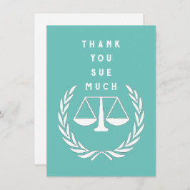 Creatief Advocaat Bedankkaart