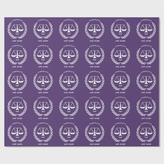 Creatief Advocaat Cadeau Cadeaupapier (Vlak)