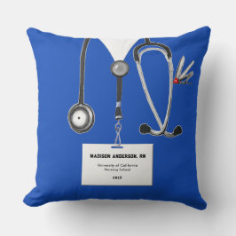 Creatief afstudeercadeau voor verpleegkundige kussen