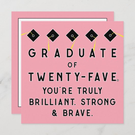 Creatief Afstuderen 2025 Kaart (Voorkant / Achterkant)