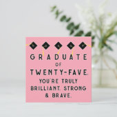 Creatief Afstuderen 2025 Kaart (Staand voorkant)