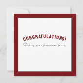 Creatief Afstuderen 2025 Kaart (Achterkant)