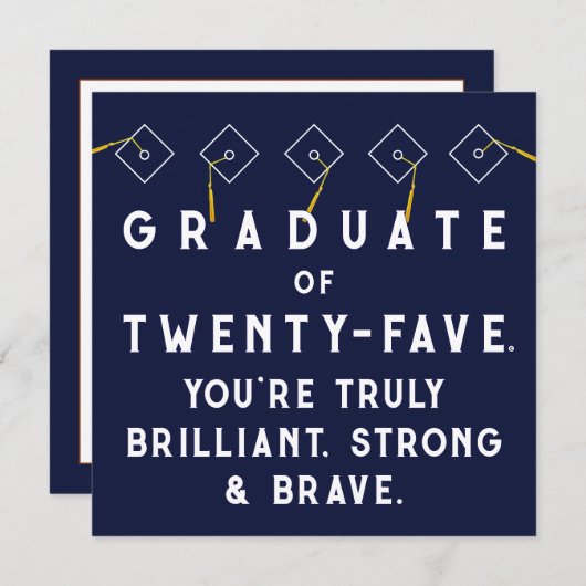 Creatief Afstuderen 2025 Kaart (Voorkant / Achterkant)