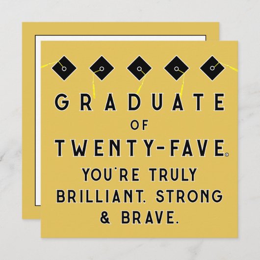 Creatief Afstuderen 2025 Kaart (Voorkant / Achterkant)