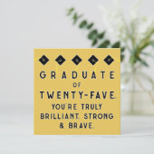 Creatief Afstuderen 2025 Kaart (Staand voorkant)