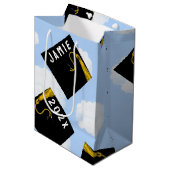 Creatief Afstuderen 2025 Medium Cadeauzakje (Voorkant Gekanteld)