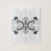 Creatief artistiek grensbeeld puzzel (Verticaal)