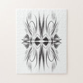 Creatief artistiek grensbeeld puzzel (Verticaal)
