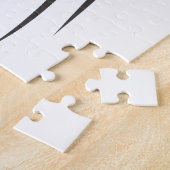 Creatief artistiek grensbeeld puzzel (Zijkant)