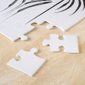 Creatief artistiek randpatroon legpuzzel (Zijkant)