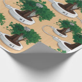 Creatief behang cadeaupapier (Hoek)