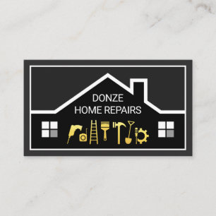 Creatief Bouwframe Handyman Gereedschap Visitekaartje