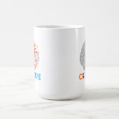 Creatief Brein Links Rechts Hemisfeer Koffiemok (Center)
