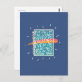 Creatief briefkaart (Voorkant / Achterkant)