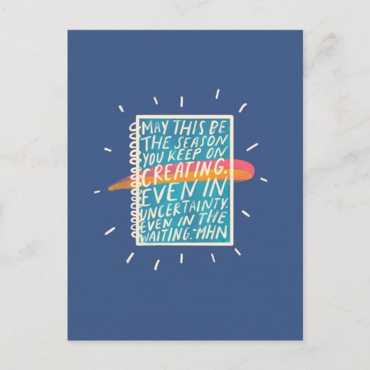 Creatief briefkaart (Voorkant)