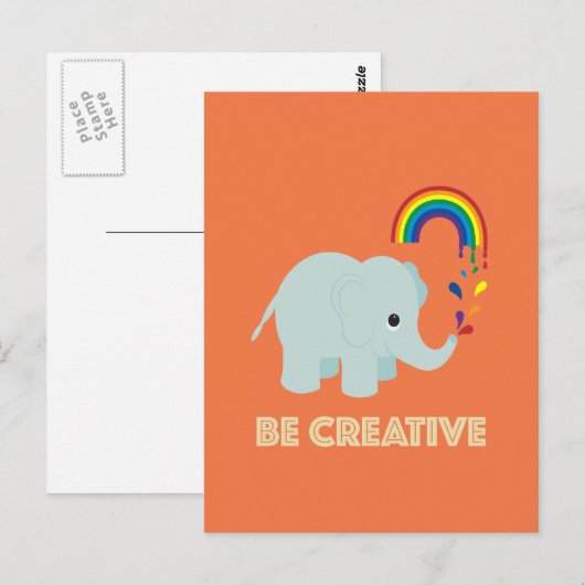 Creatief Briefkaart (Voorkant / Achterkant)