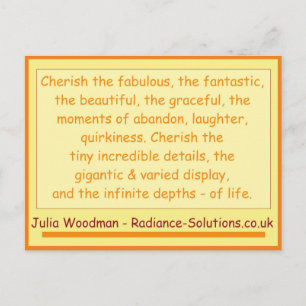 Creatief Briefkaart 10 dingen om te koesteren / za