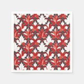 Creatief Canadees esdoornblad patroon ID1072 Servet (Voorkant)