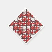 Creatief Canadees esdoornblad patroon ID1072 Servet (Hoek)