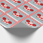 Creatief Cheerleader Kerstcadeau Cadeaupapier (Hoek)