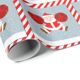 Creatief Cheerleader Kerstcadeau Cadeaupapier