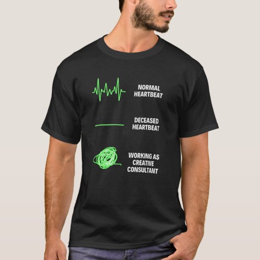 Creatief consultant werknemer Creatief consultant T-shirt (Voorkant)
