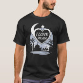 Creatief custom T-shirt design en islamitisch T-sh (Voorkant)