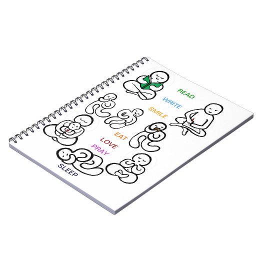 creatief dagboek notitieboek (Linkerzijde)